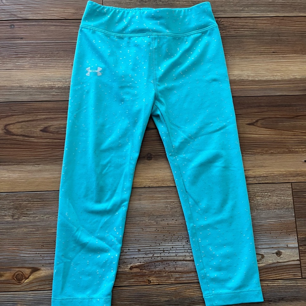 ⭐️Bundle 5 for $30 - Under Armour Kids' Teal Leggings
